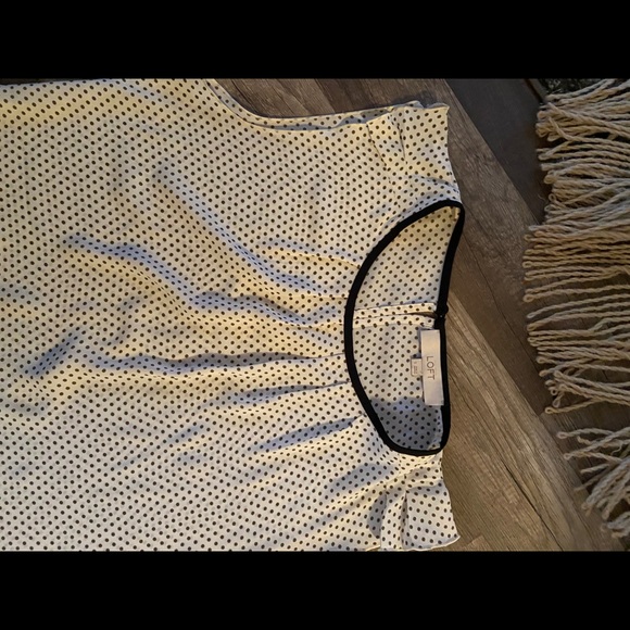Loft Polka Dot Blouse - Picture 3 of 3